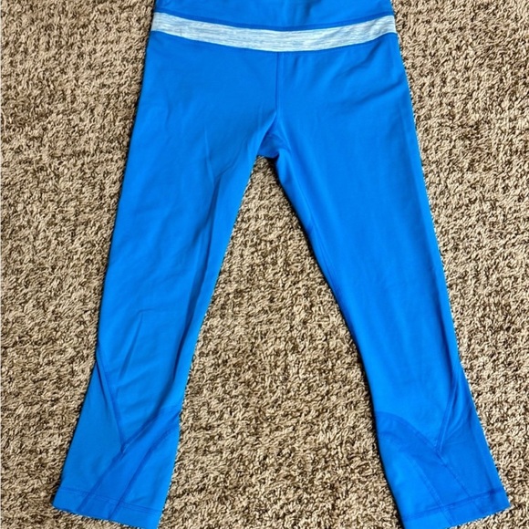Lululemon Wunder Under Reversible Crop Leggings - Picture 1 of 7